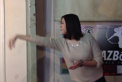 CardName：まこっちゃん<br>使用ダーツ：Natural9 PB-808